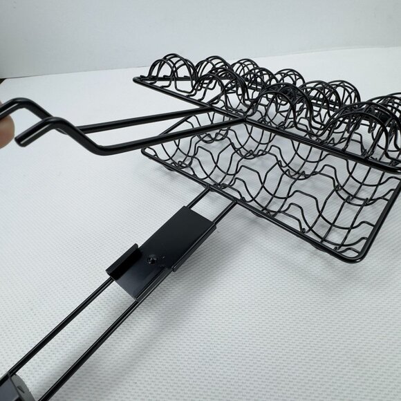 Metal Meatball Grilling Basket BBQ Basket Locking Handle Non-Stick Holds 12 Avon - Picture 4 of 15